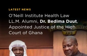 Health Law on the Bench: His Lordship Dr. Bedima Duut of Ghana